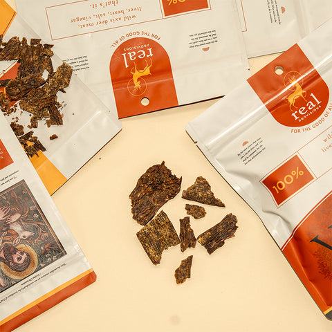 Wild Axis Deer and Organ Jerky Bites