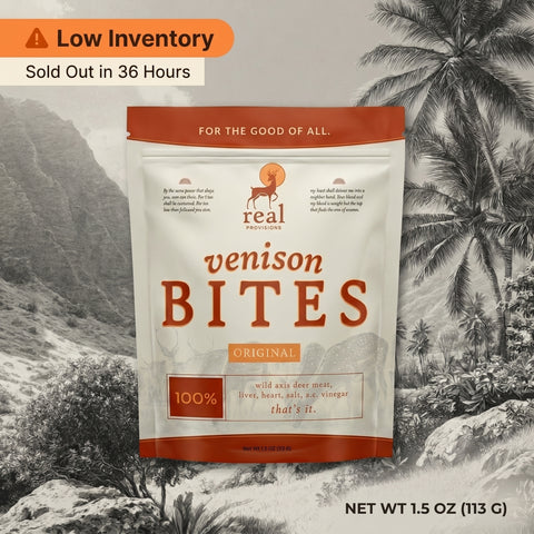 Wild Axis Deer and Organ Jerky Bites
